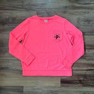 Victoria's Secret Bright Neon Pink Sweatshirt